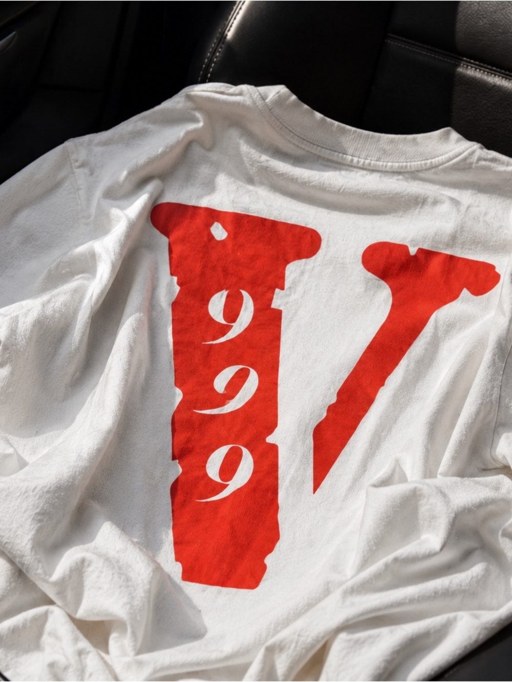 Vintage Juice WRLD x VLONE 999 Heavy Cotton White Tee | Large